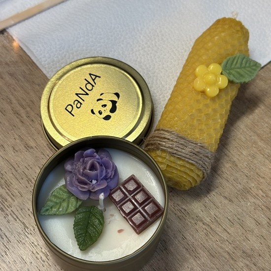 Влезте в света на свещолеенето с Работилница за ароматни свещи и вино в Банско от Makaroon