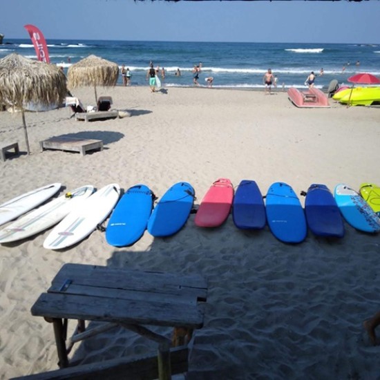 Подарете си една необикновена разходка по море с каяк или sup за двама в залива на плаж Нестинарка от Makaroon